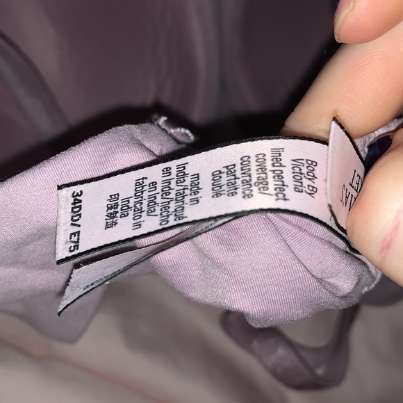 Body by Victoria lined perfect coverage 34DD convertible EUC - Picture 4 of 6